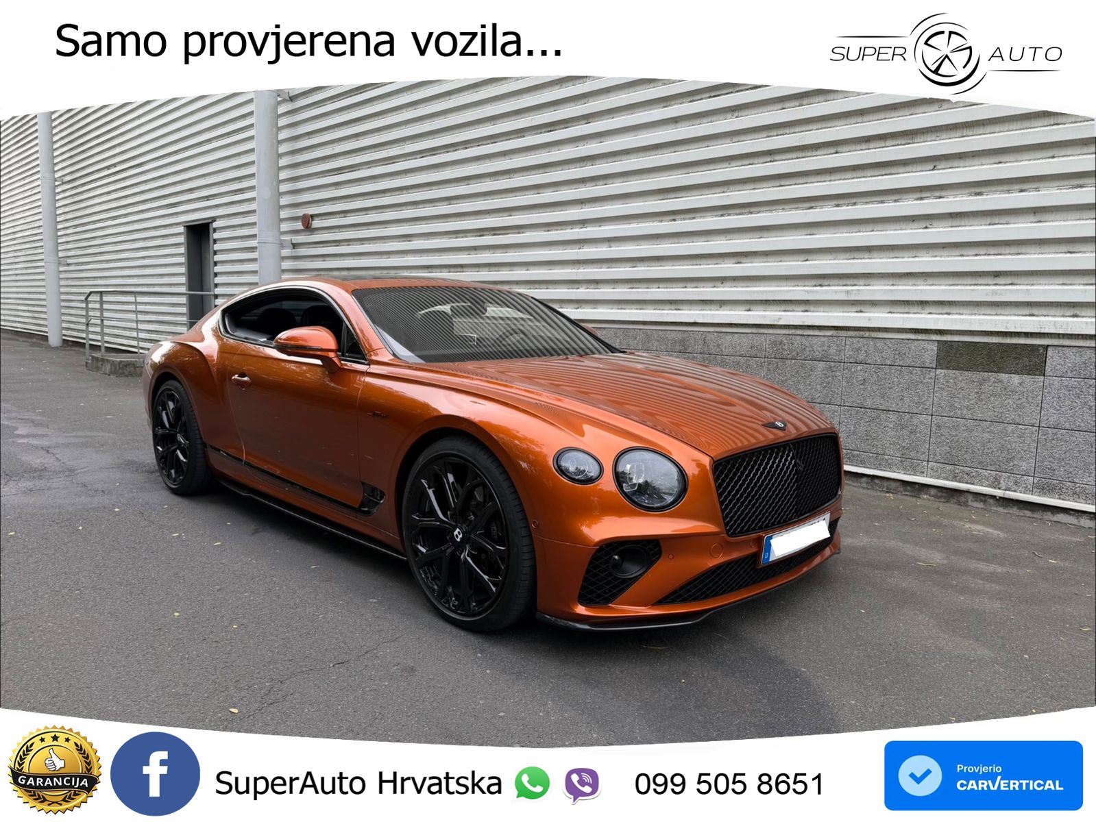 Bentley Continental GT III Speed 6.0 TSI W12 (659 KS) AWD DCT ZRAČNI+ACC+GR SJED+KAM+PANO