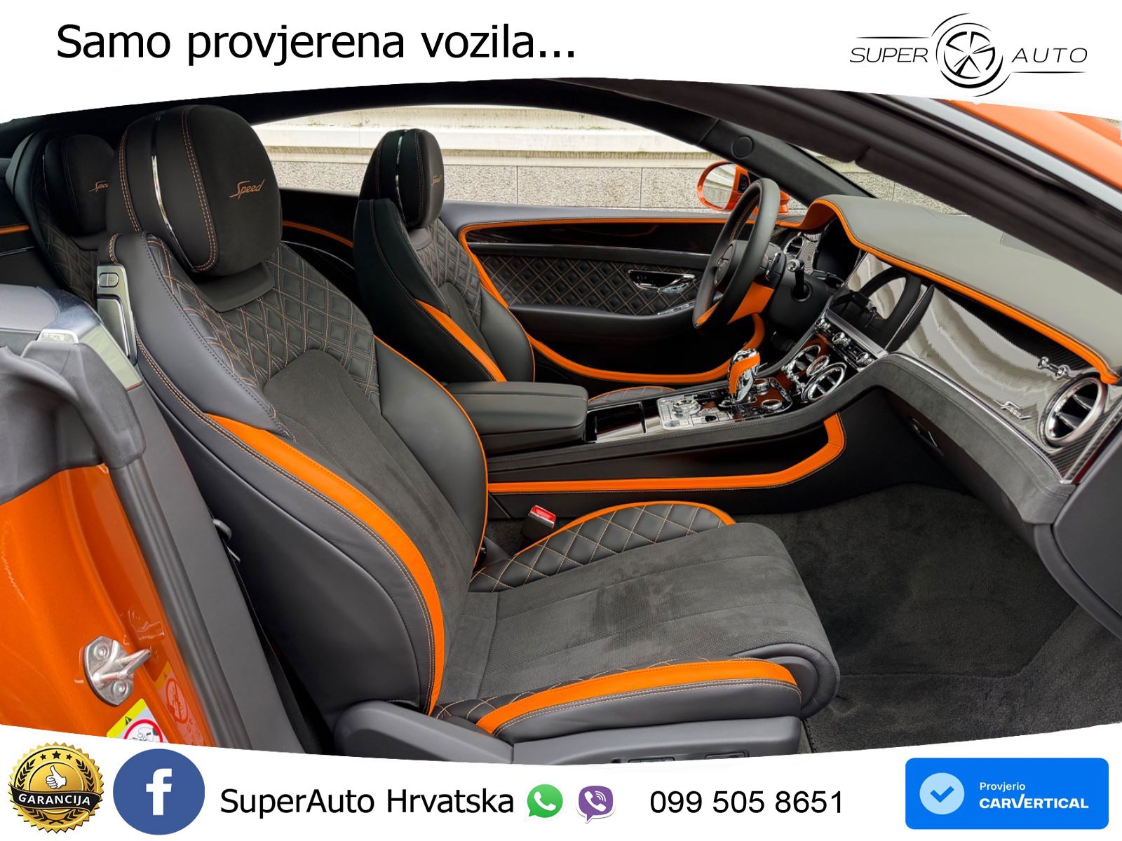 Bentley Continental GT III Speed 6.0 TSI W12 (659 KS) AWD DCT ZRAČNI+ACC+GR SJED+KAM+PANO