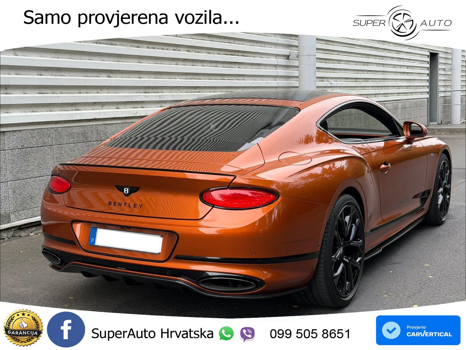Bentley Continental GT III Speed 6.0 TSI W12 (659 KS) AWD DCT ZRAČNI+ACC+GR SJED+KAM+PANO