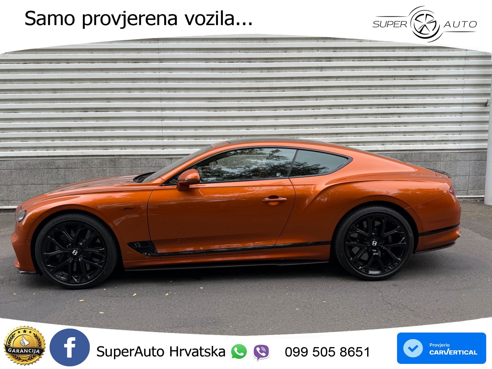 Bentley Continental GT III Speed 6.0 TSI W12 (659 KS) AWD DCT ZRAČNI+ACC+GR SJED+KAM+PANO