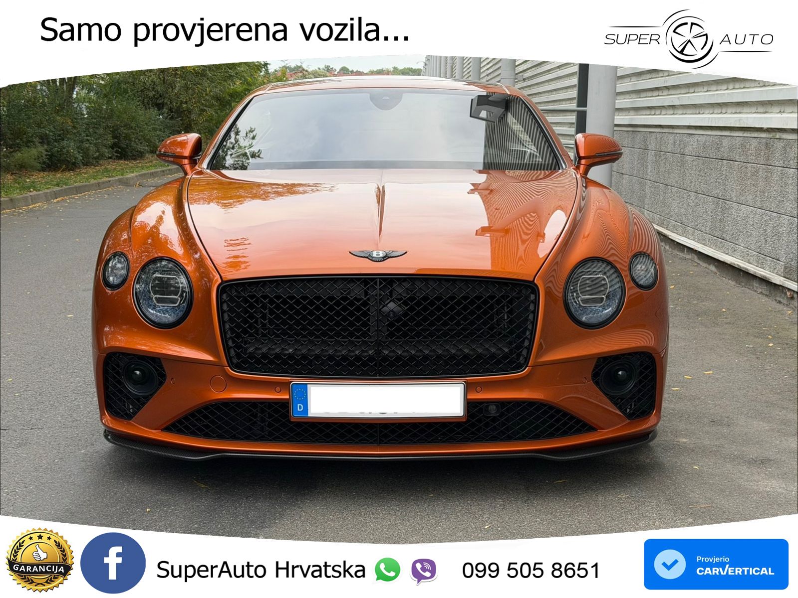 Bentley Continental GT III Speed 6.0 TSI W12 (659 KS) AWD DCT ZRAČNI+ACC+GR SJED+KAM+PANO