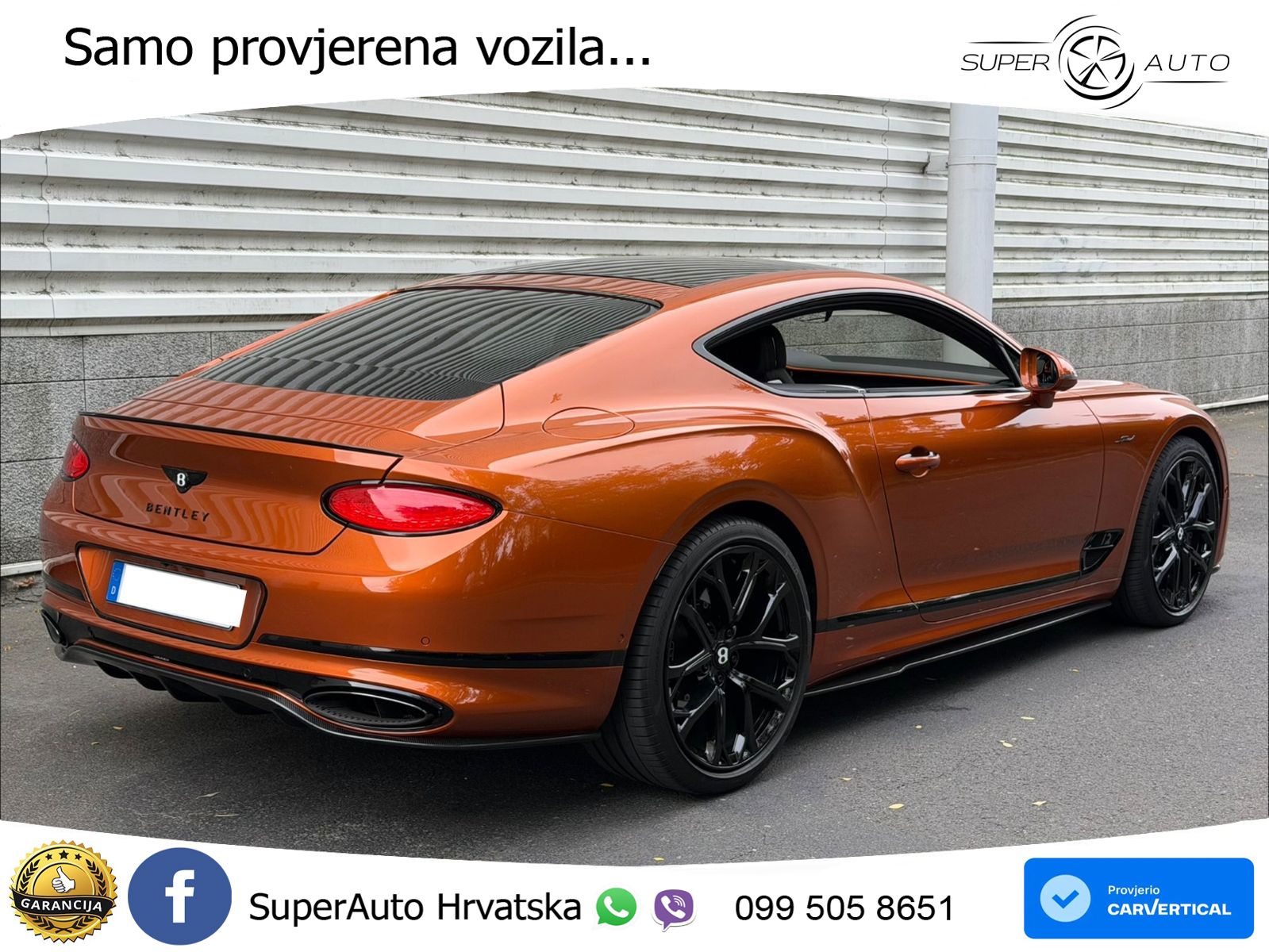 Bentley Continental GT III Speed 6.0 TSI W12 (659 KS) AWD DCT ZRAČNI+ACC+GR SJED+KAM+PANO