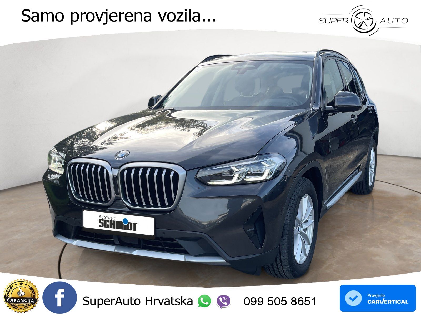 BMW X3 20d xDrive Steptronic LED+GR SJED+ACC