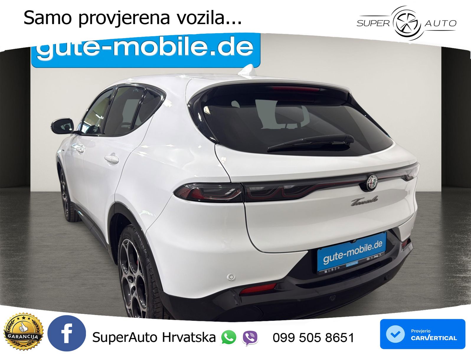 Alfa Romeo Tonale 1.5 VGT (160 KS) 48V-Hybrid TCT LED+GR SJED+ACC