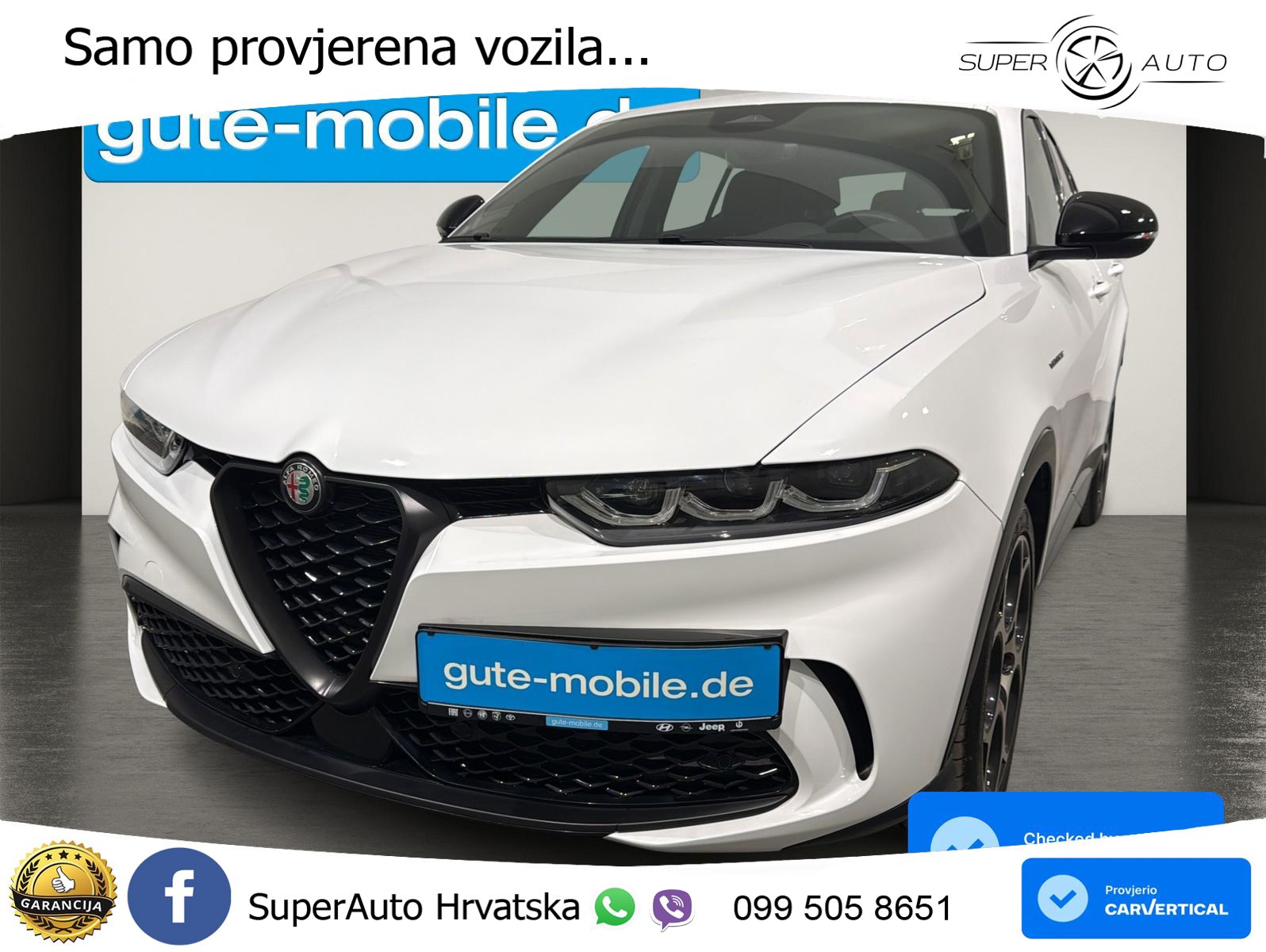 Alfa Romeo Tonale 1.5 VGT (160 KS) 48V-Hybrid TCT LED+GR SJED+ACC