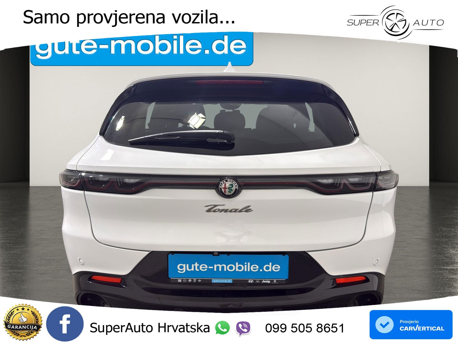 Alfa Romeo Tonale 1.5 VGT (160 KS) 48V-Hybrid TCT LED+GR SJED+ACC