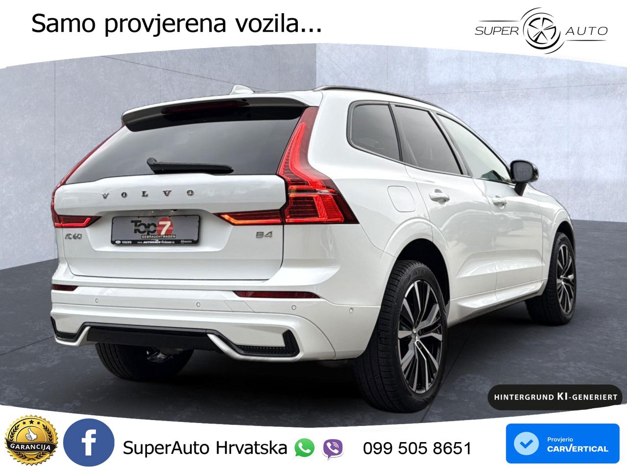 Volvo XC60 B4 Diesel FWD Geartronic LED+GR SJED+ACC