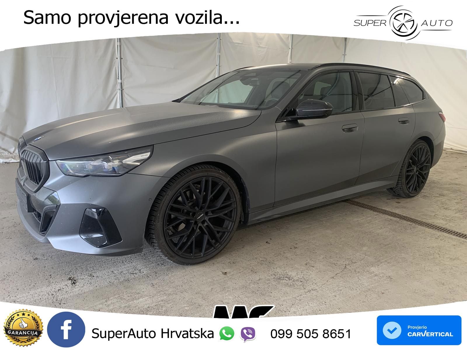 BMW 520d Touring (197 KS) Steptronic M Sport LED+GR SJED+ACC