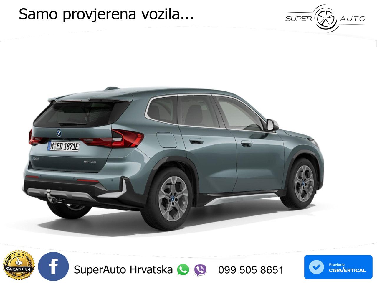 BMW iX1 66.5 kWh (204 KS) eDrive20