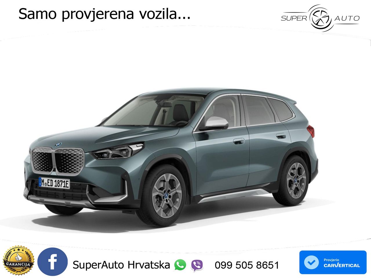 BMW iX1 66.5 kWh (204 KS) eDrive20