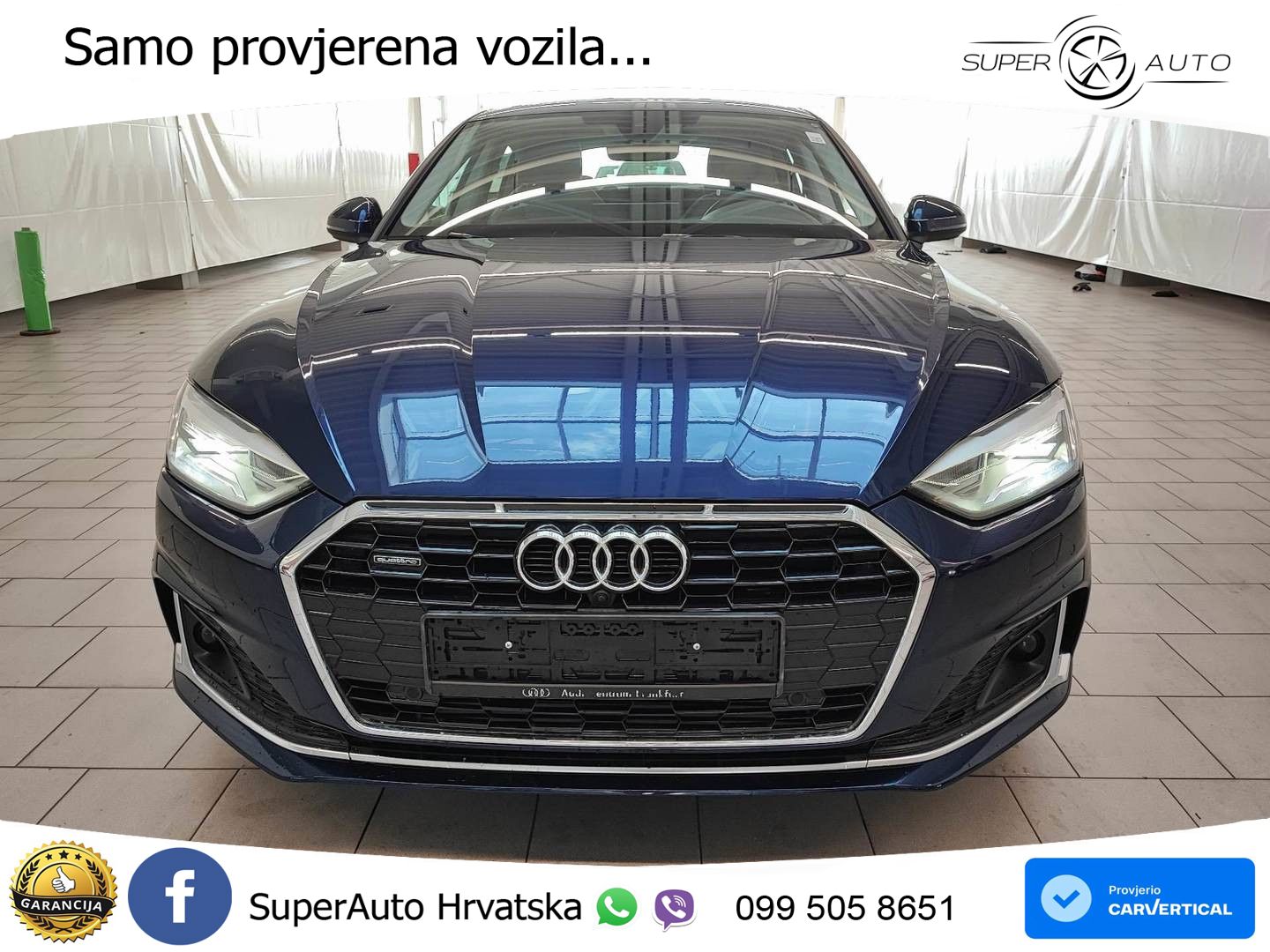 Audi A5 Sportback  40 TFSI (204 KS) quattro S tronic advanced LED+GR SJED+ACC
