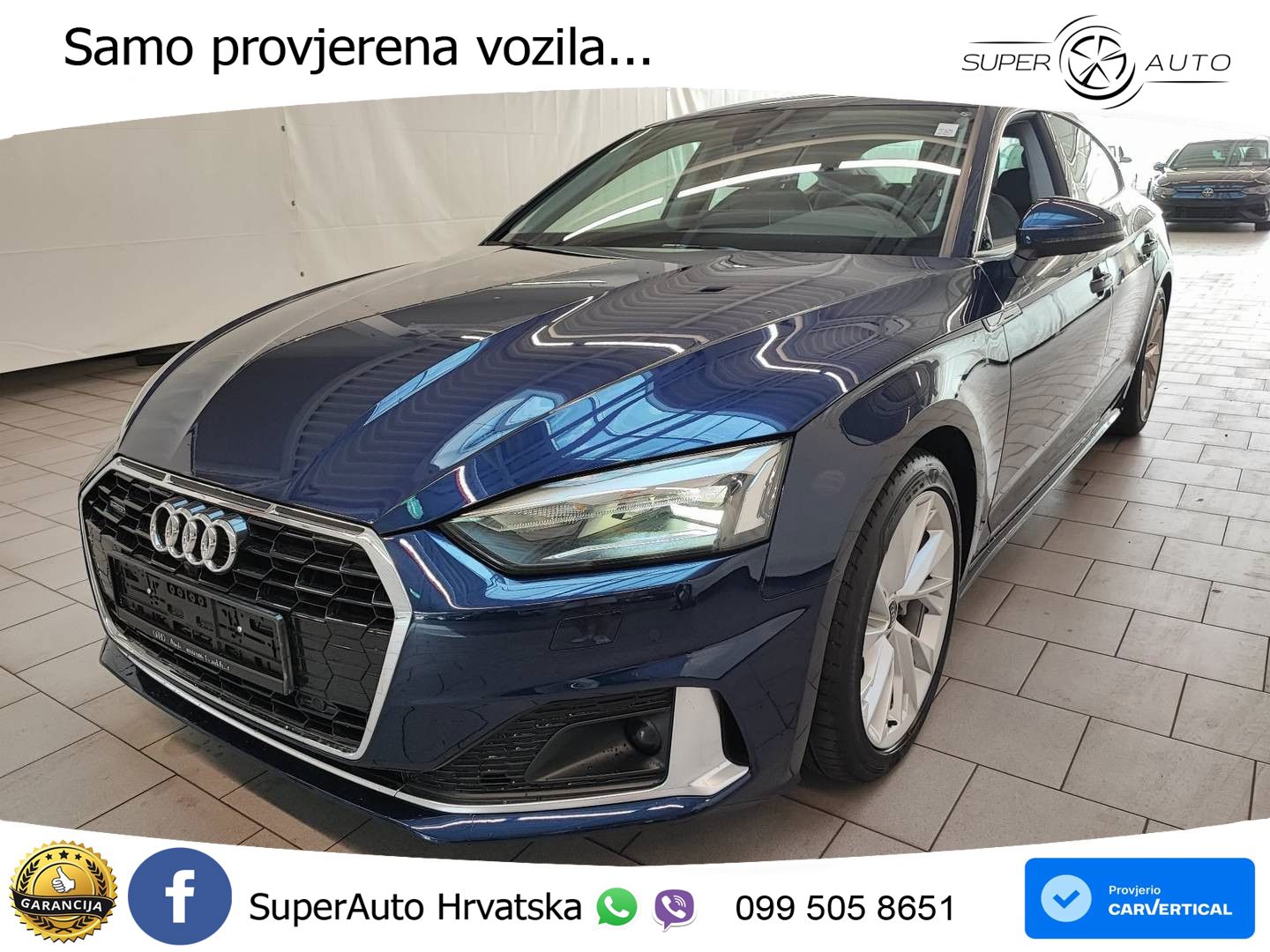 Audi A5 Sportback  40 TFSI (204 KS) quattro S tronic advanced LED+GR SJED+ACC