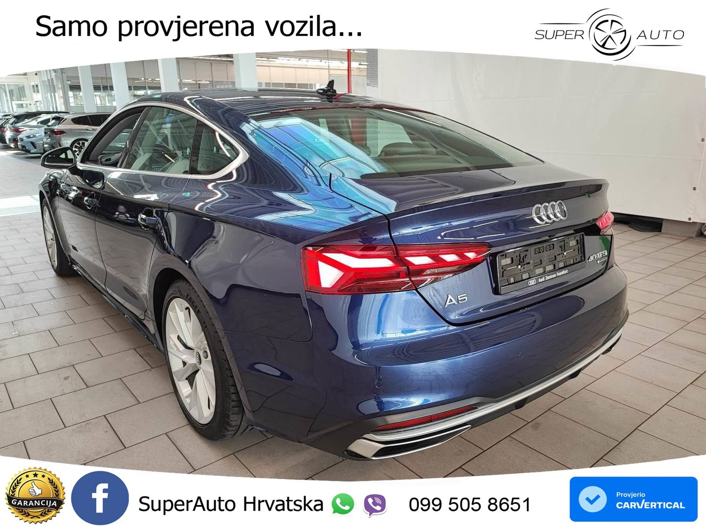 Audi A5 Sportback  40 TFSI (204 KS) quattro S tronic advanced LED+GR SJED+ACC