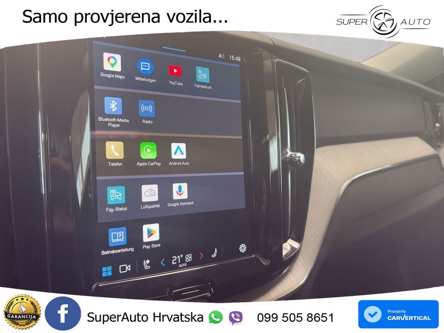 Volvo XC60 B5 Benzin AWD Geartronic ZRAČNI+ACC+GR SJED+KAM+PANO