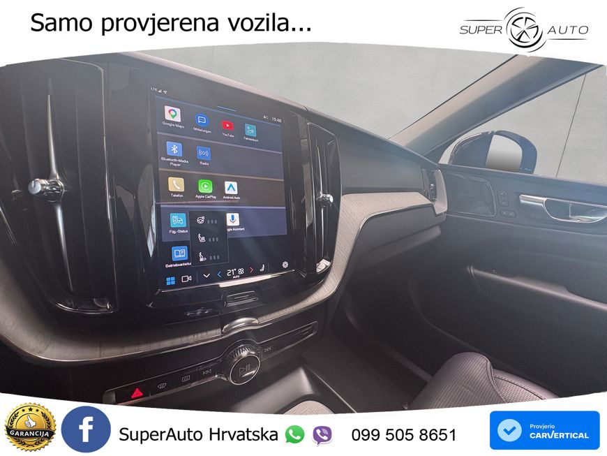 Volvo XC60 B5 Benzin AWD Geartronic ZRAČNI+ACC+GR SJED+KAM+PANO
