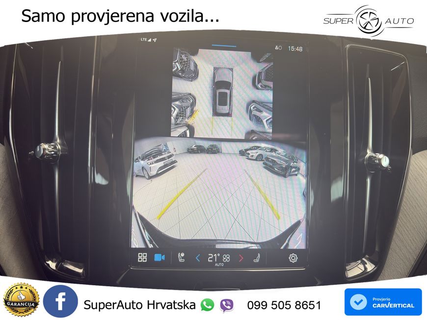 Volvo XC60 B5 Benzin AWD Geartronic ZRAČNI+ACC+GR SJED+KAM+PANO