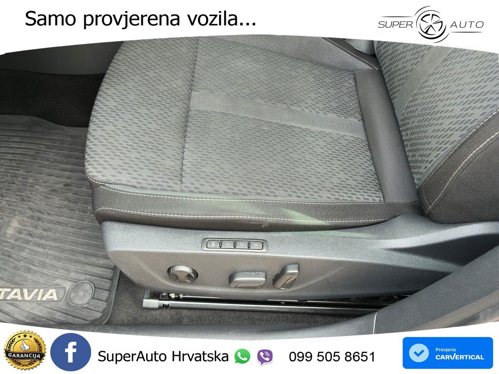 Škoda Octavia Combi 2.0 TDI (150 KS) DSG MATRIX+GR SJED+KAM