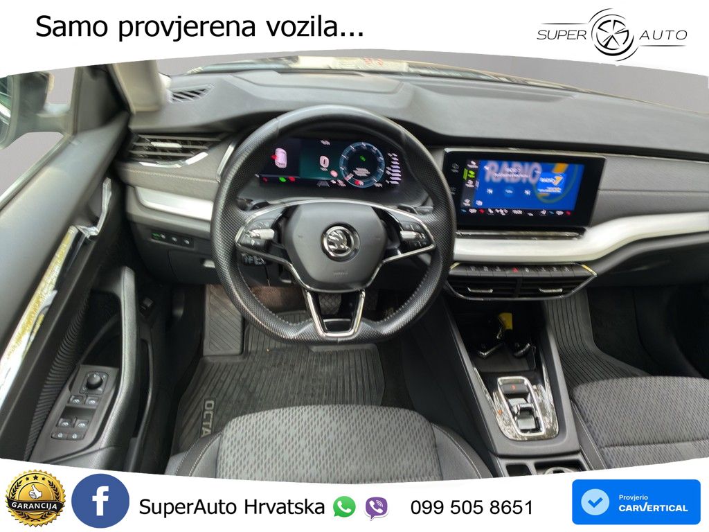 Škoda Octavia Combi 2.0 TDI (150 KS) DSG MATRIX+GR SJED+KAM