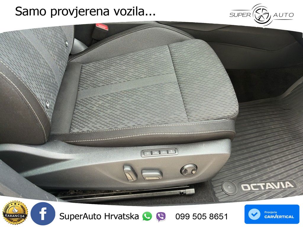 Škoda Octavia Combi 2.0 TDI (150 KS) DSG MATRIX+GR SJED+KAM