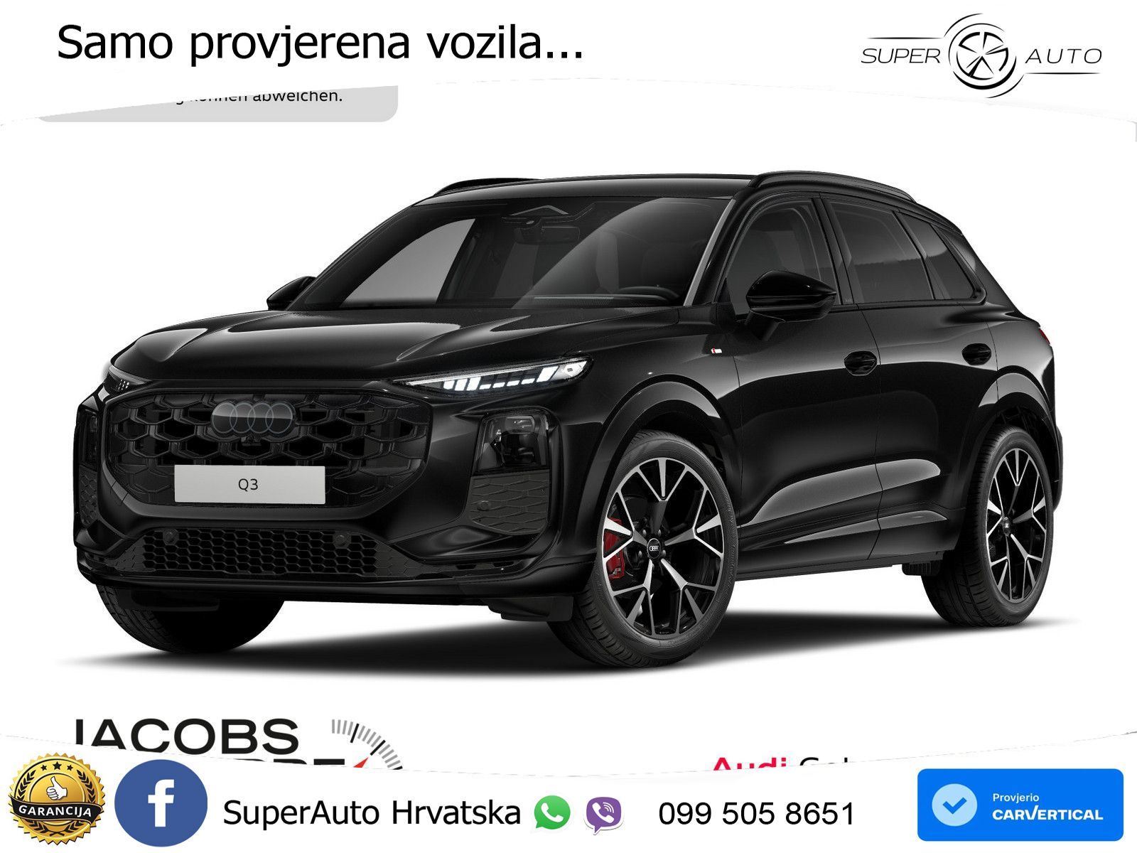 Audi Q3 1.5 TFSI (150 KS) S tronic LED+GR SJED+ACC