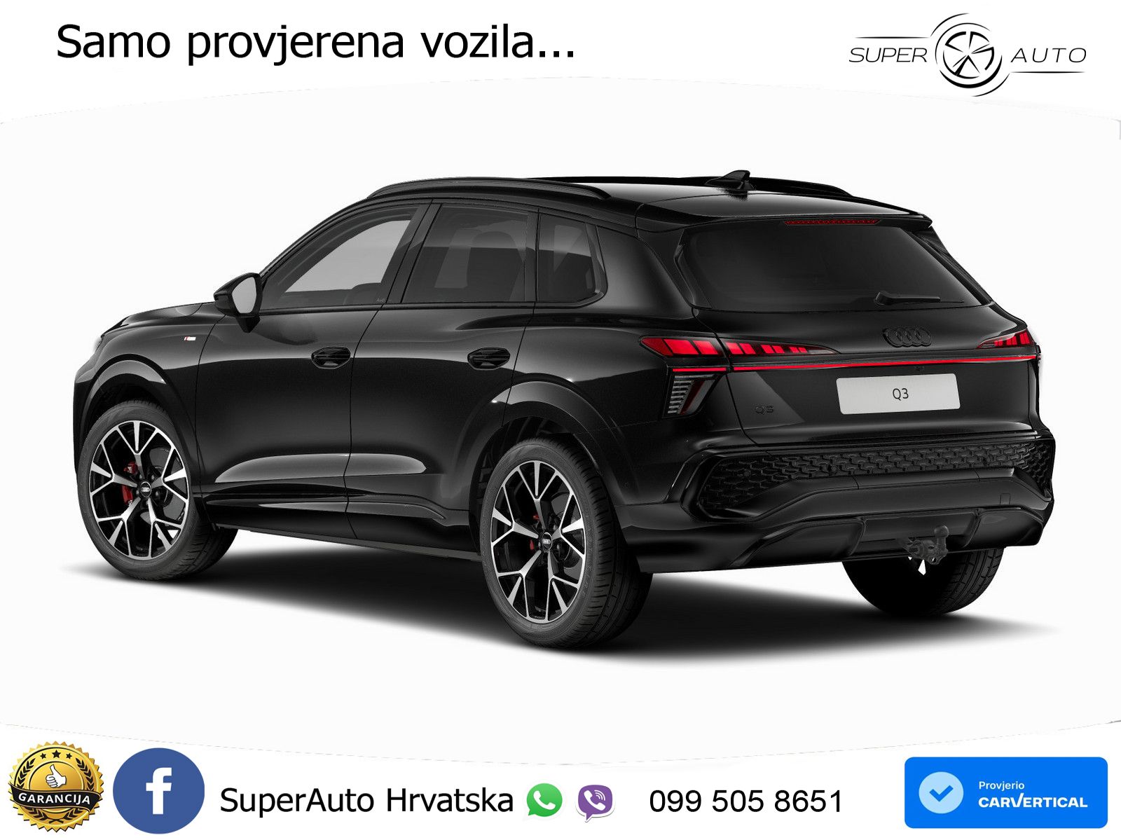 Audi Q3 1.5 TFSI (150 KS) S tronic LED+GR SJED+ACC