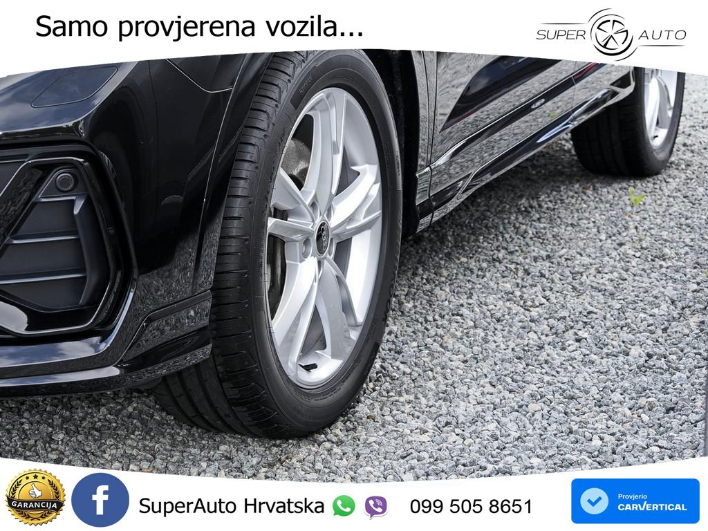 Audi Q3 II Sportback 45 TFSI (245 KS) quattro S tronic S line MATRIX+GR SJED+KAM