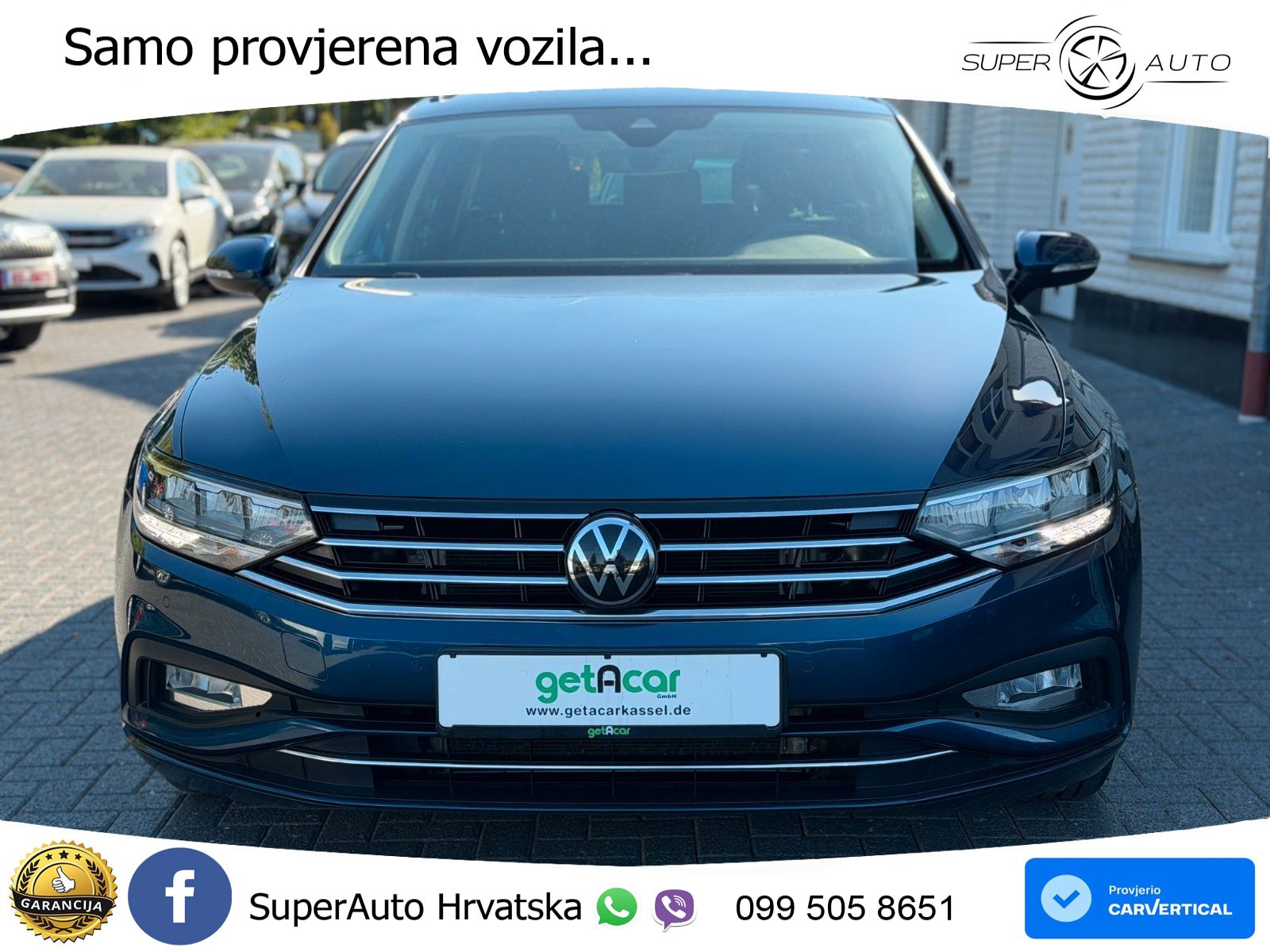 Volkswagen Passat Variant 2.0 TDI (150 KS) DSG Business LED+GR SJED+ACC