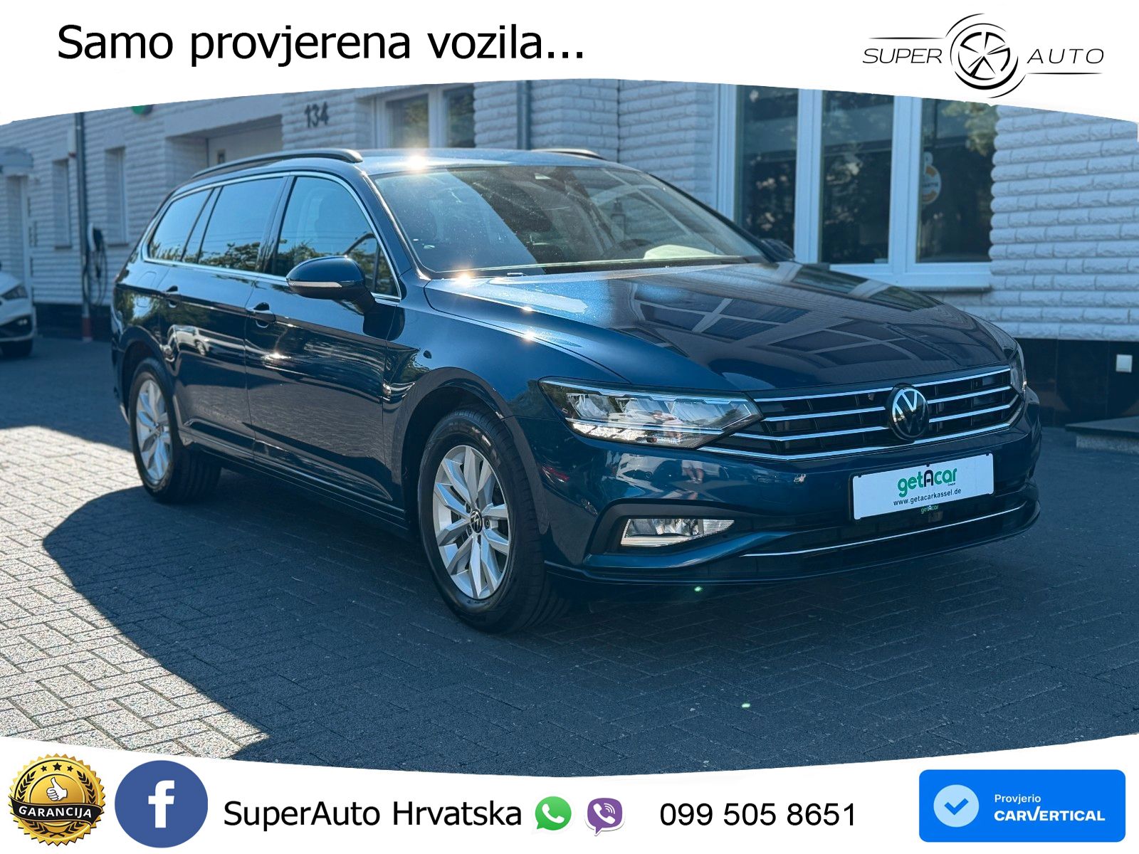 Volkswagen Passat Variant 2.0 TDI (150 KS) DSG Business LED+GR SJED+ACC