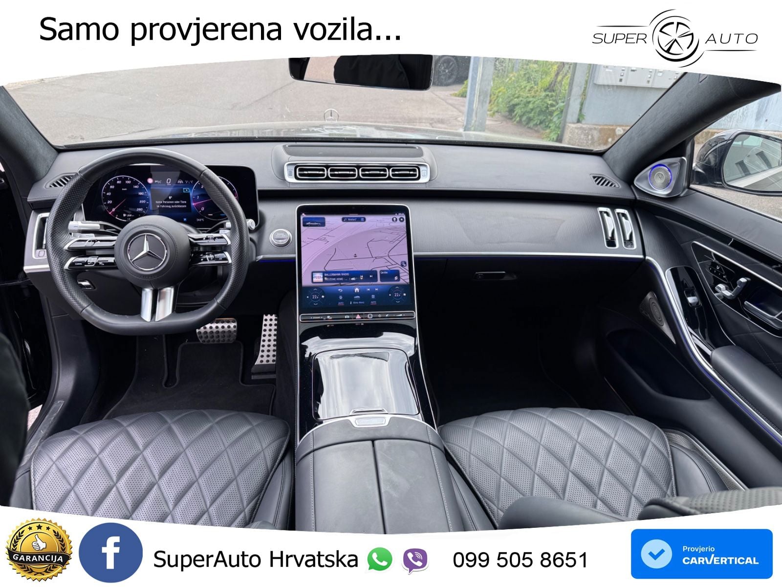 Mercedes S 450d (367 KS) EQ Boost 4MATIC 9G-TRONIC AMG LED+GR SJED+ACC