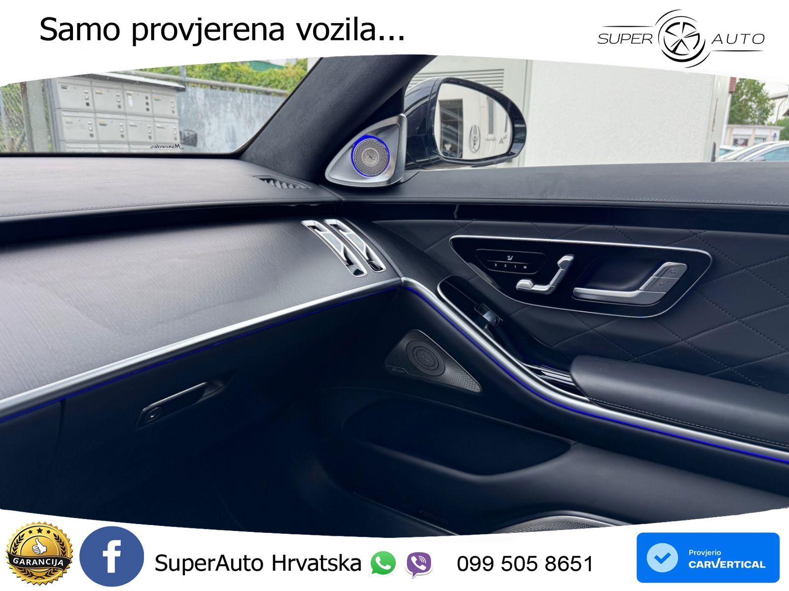 Mercedes S 450d (367 KS) EQ Boost 4MATIC 9G-TRONIC AMG LED+GR SJED+ACC
