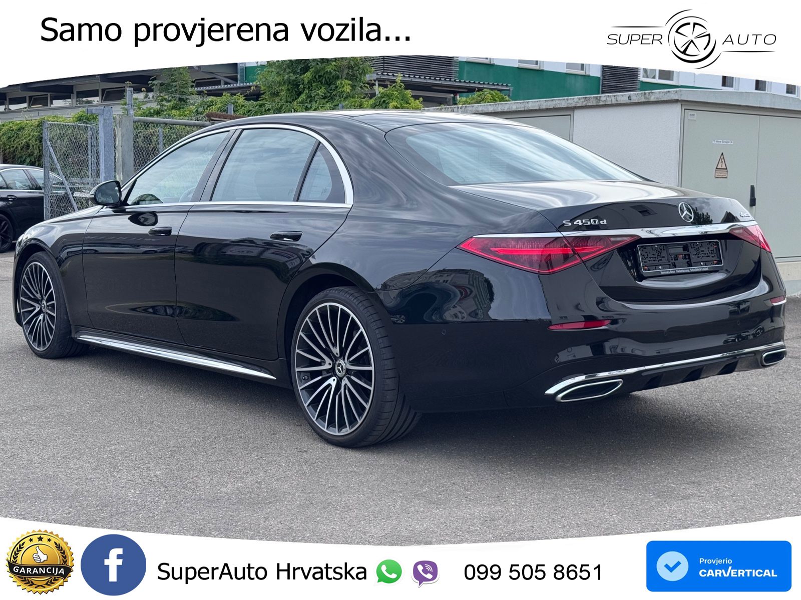 Mercedes S 450d (367 KS) EQ Boost 4MATIC 9G-TRONIC AMG LED+GR SJED+ACC