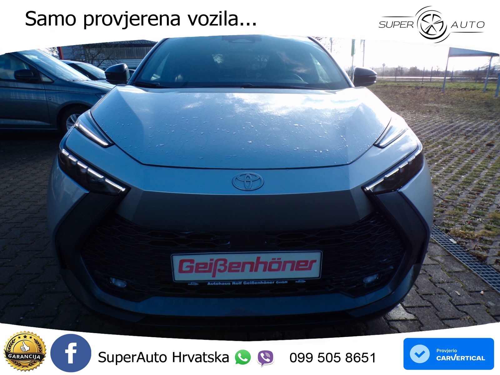 Toyota C-HR 2.0 (198 KS) Hybrid e-CVT Teamplayer LED+GR SJED+ACC