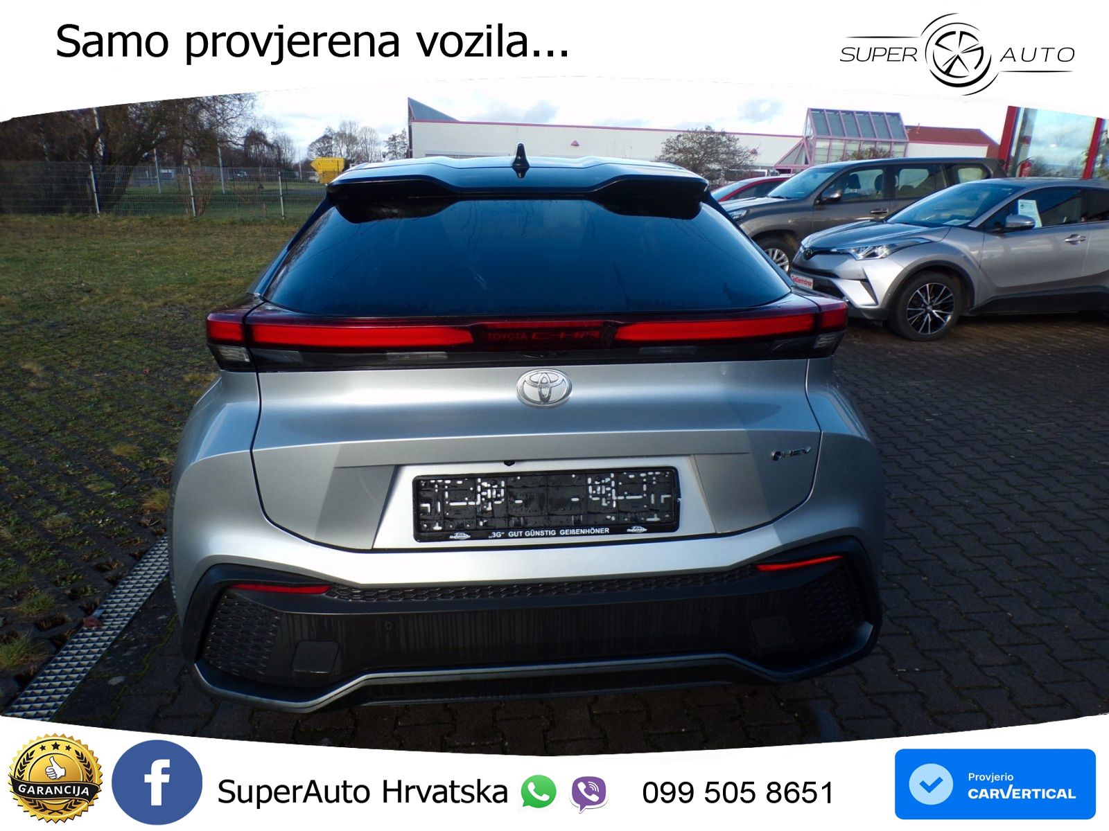 Toyota C-HR 2.0 (198 KS) Hybrid e-CVT Teamplayer LED+GR SJED+ACC