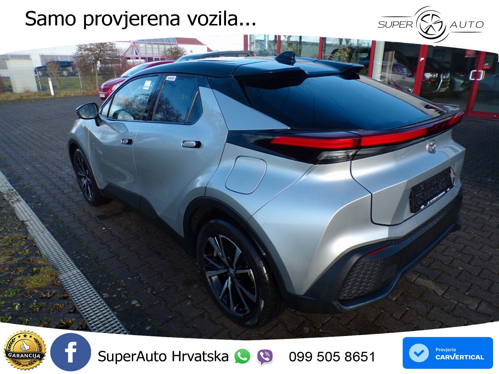 Toyota C-HR 2.0 (198 KS) Hybrid e-CVT Teamplayer LED+GR SJED+ACC