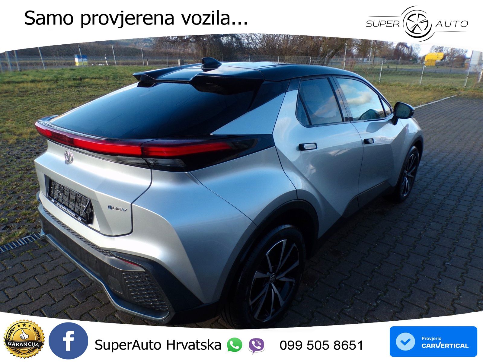 Toyota C-HR 2.0 (198 KS) Hybrid e-CVT Teamplayer LED+GR SJED+ACC