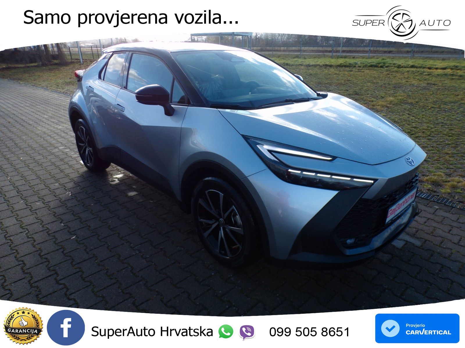 Toyota C-HR 2.0 (198 KS) Hybrid e-CVT Teamplayer LED+GR SJED+ACC