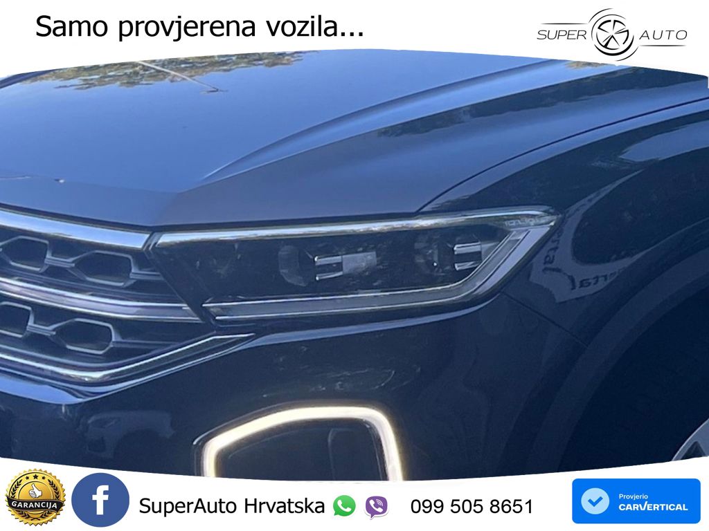 Volkswagen T-Roc I 2.0 TDI (150 KS) DSG MATRIX+GR SJED+KAM