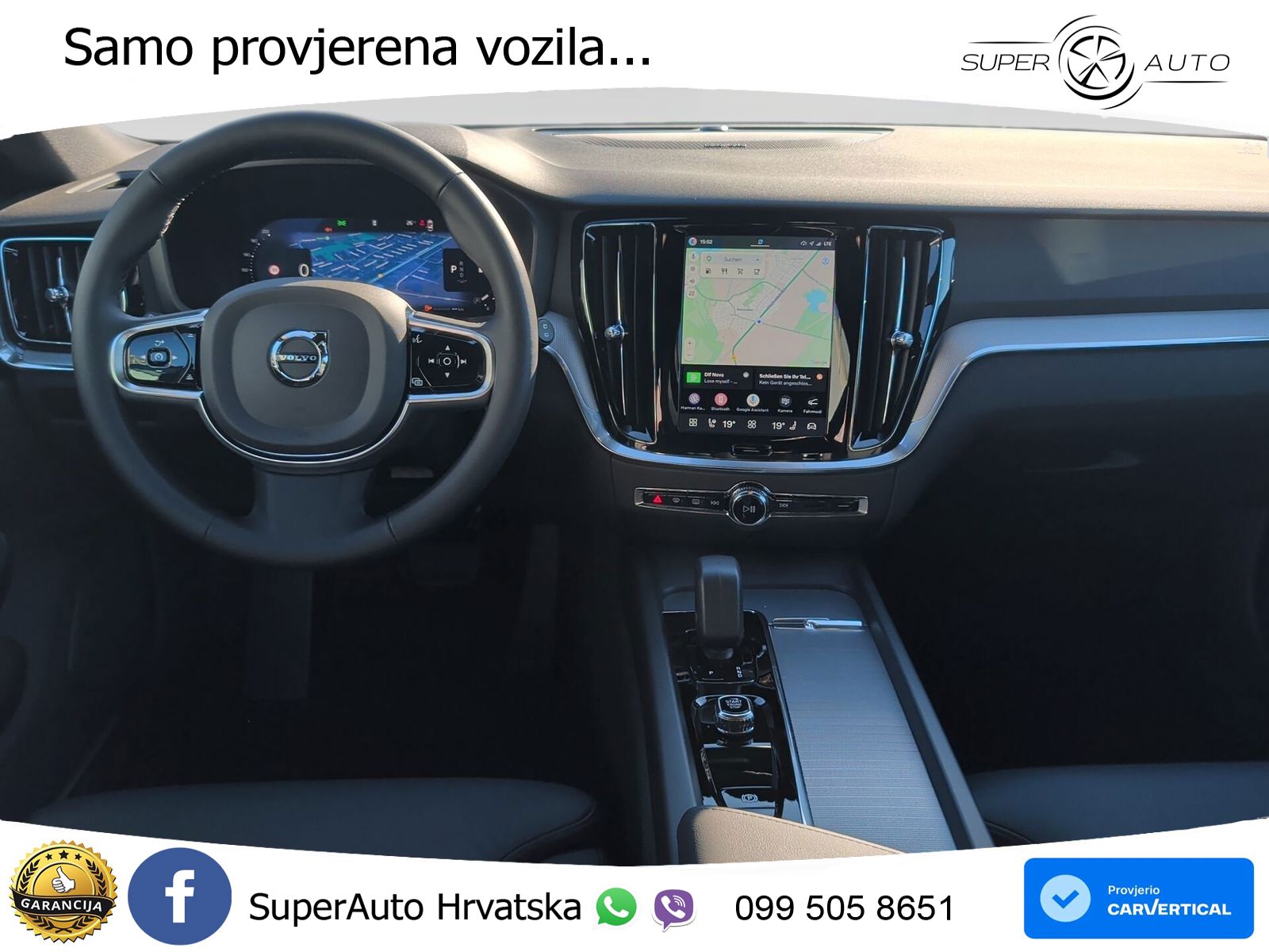 Volvo V60 2.0 B4 Benzin DCT LED+GR SJED+ACC