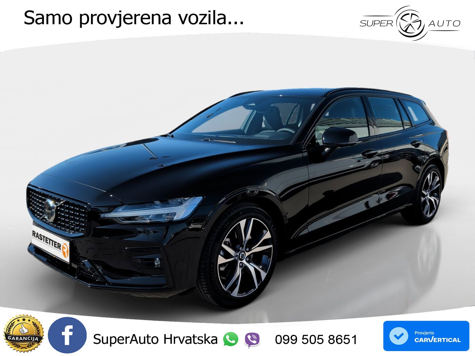Volvo V60 2.0 B4 Benzin DCT LED+GR SJED+ACC