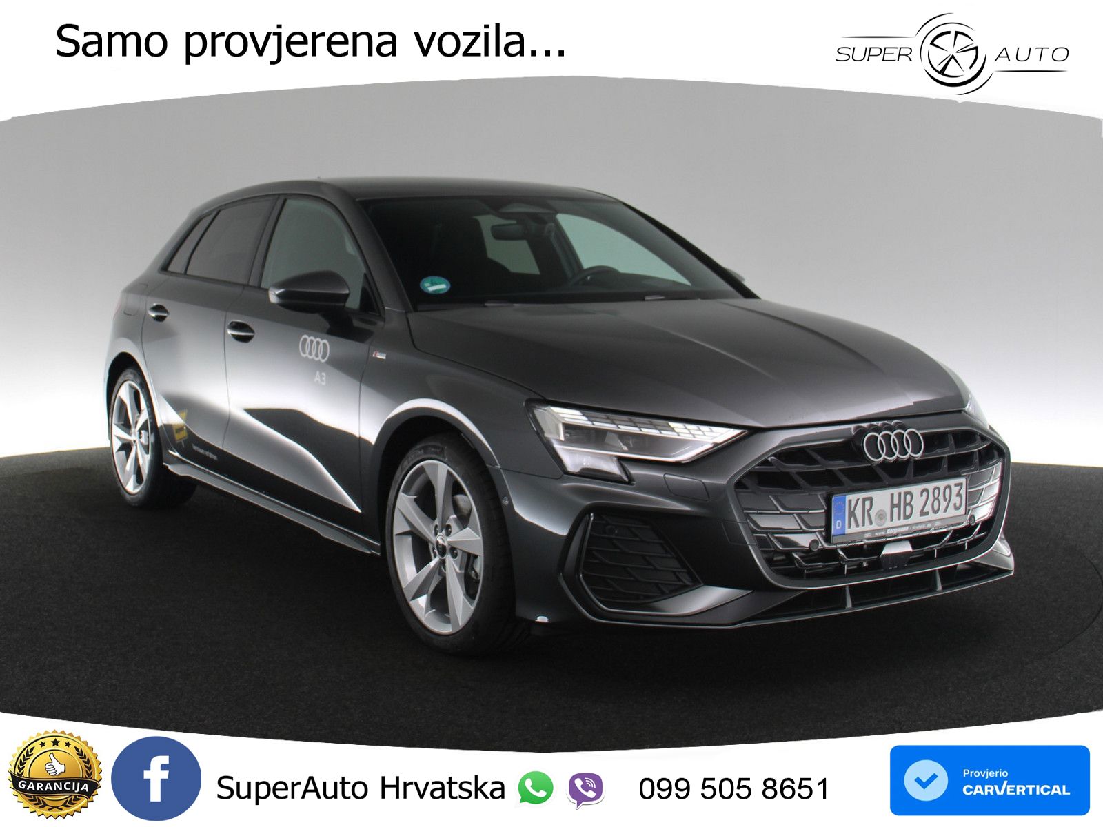 Audi A3 35 TFSI (150 KS) S tronic S line LED+GR SJED+ACC