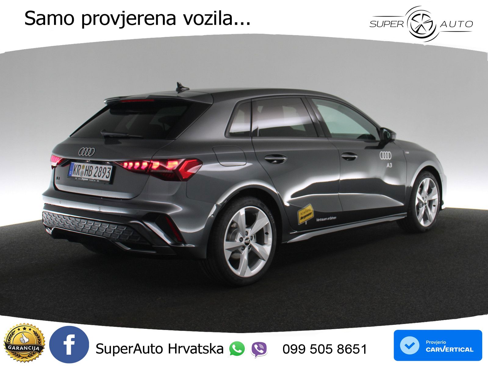 Audi A3 35 TFSI (150 KS) S tronic S line LED+GR SJED+ACC