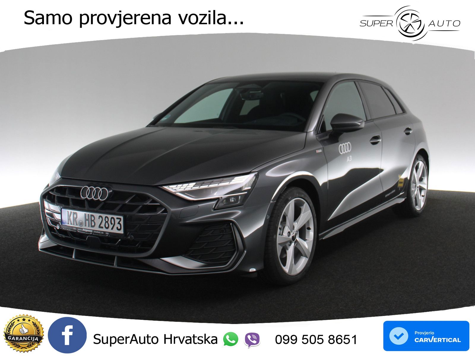 Audi A3 35 TFSI (150 KS) S tronic S line LED+GR SJED+ACC