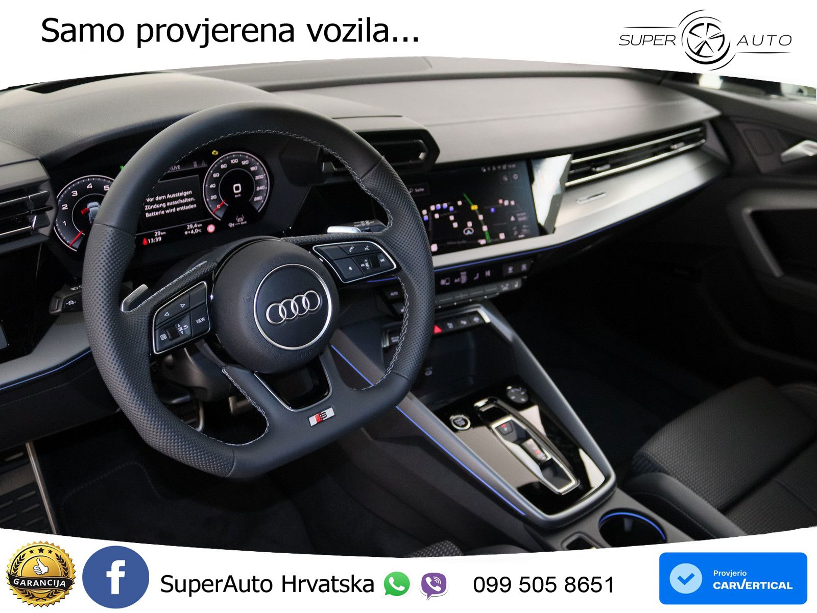 Audi A3 35 TFSI (150 KS) S tronic S line LED+GR SJED+ACC