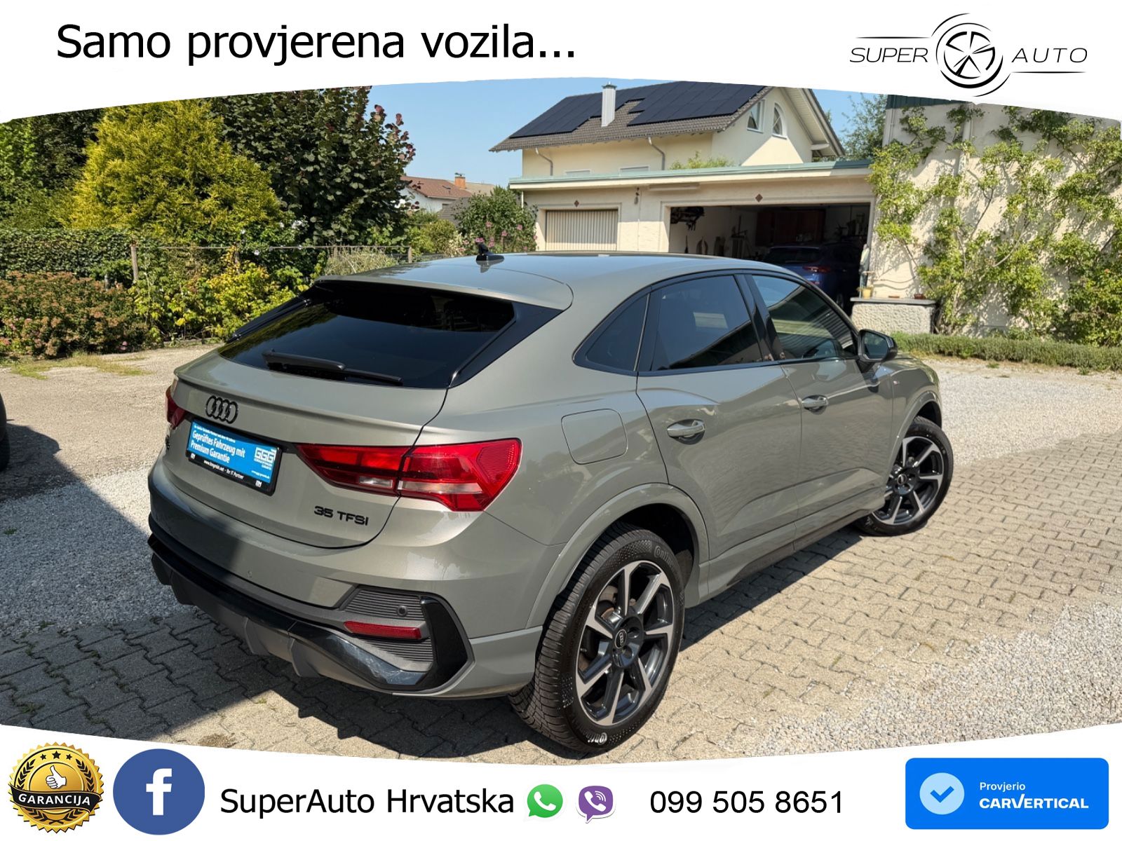 Audi Q3 Sportback 35 TFSI (150 KS) S tronic S line