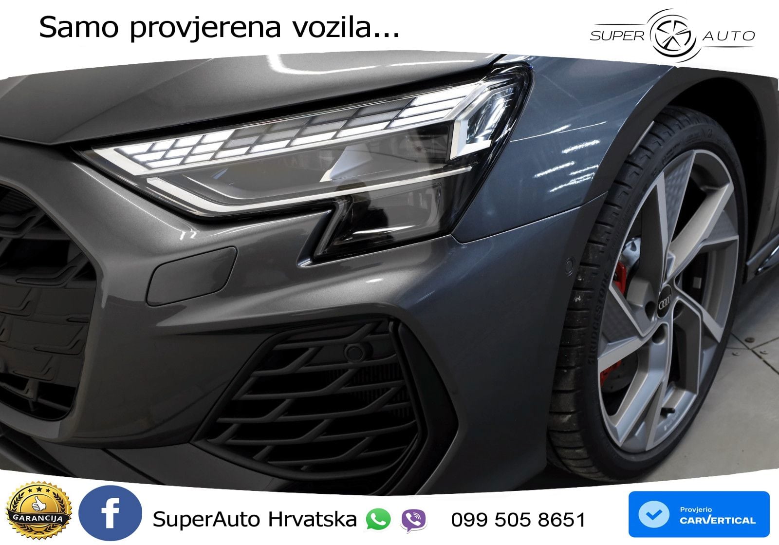 Audi S3 2.0 TFSI (333 KS) quattro S tronic MATRIX+GR SJED+KAM