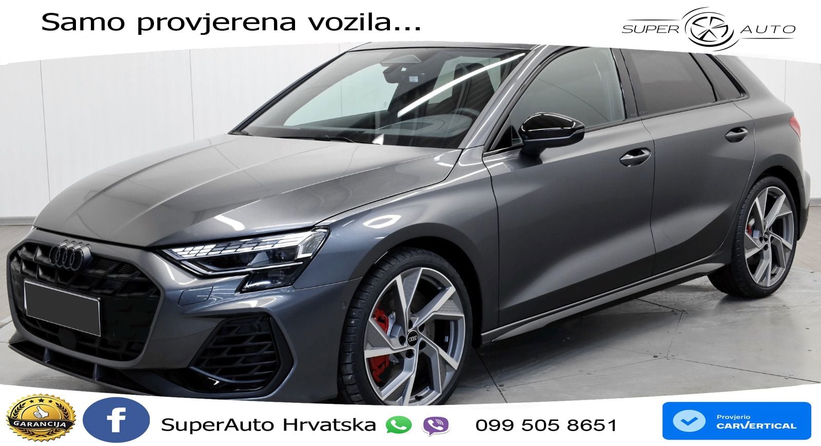Audi S3 2.0 TFSI (333 KS) quattro S tronic MATRIX+GR SJED+KAM