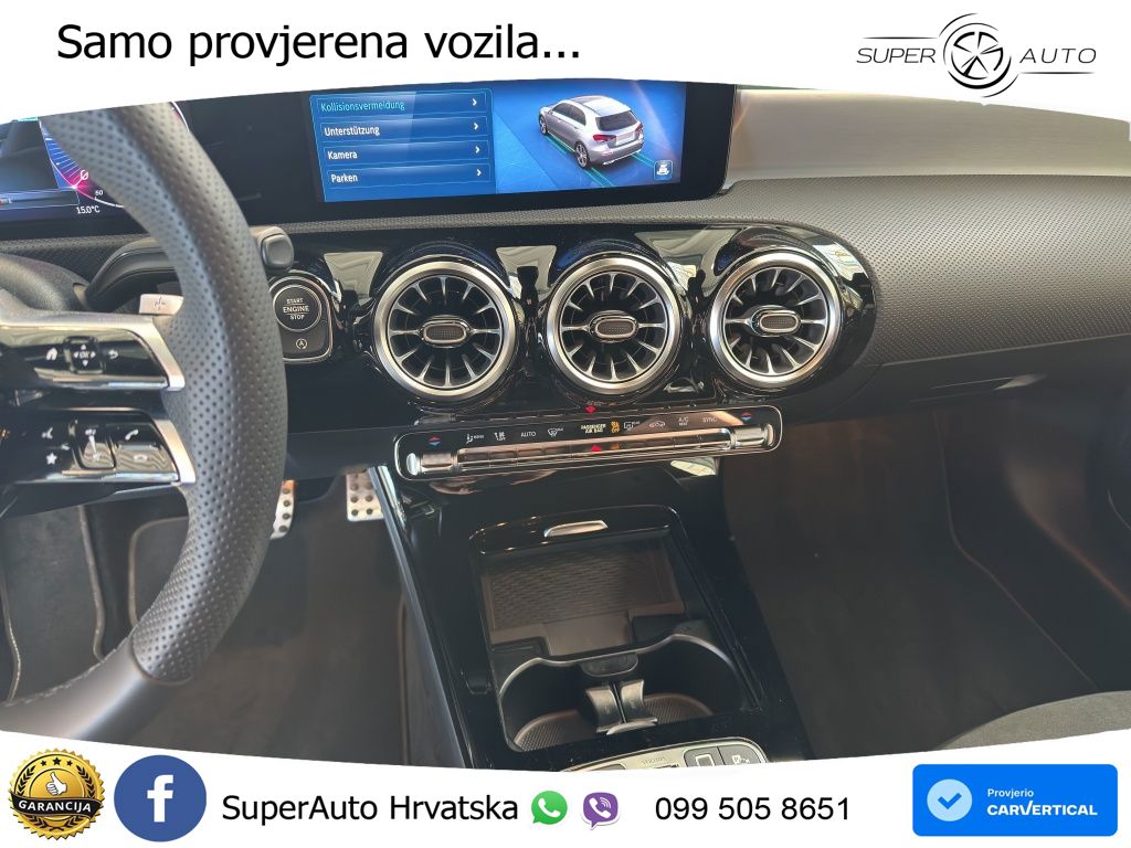 Mercedes-Benz A 200d 8G-DCT AMG LED+GR SJED+ACC