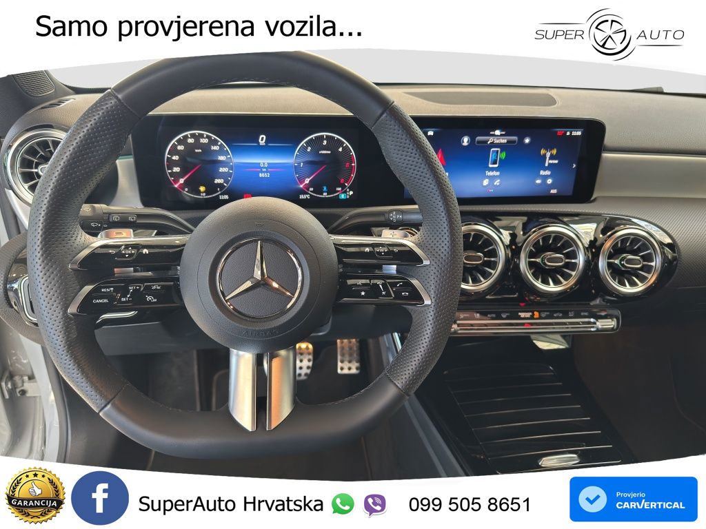 Mercedes-Benz A 200d 8G-DCT AMG LED+GR SJED+ACC