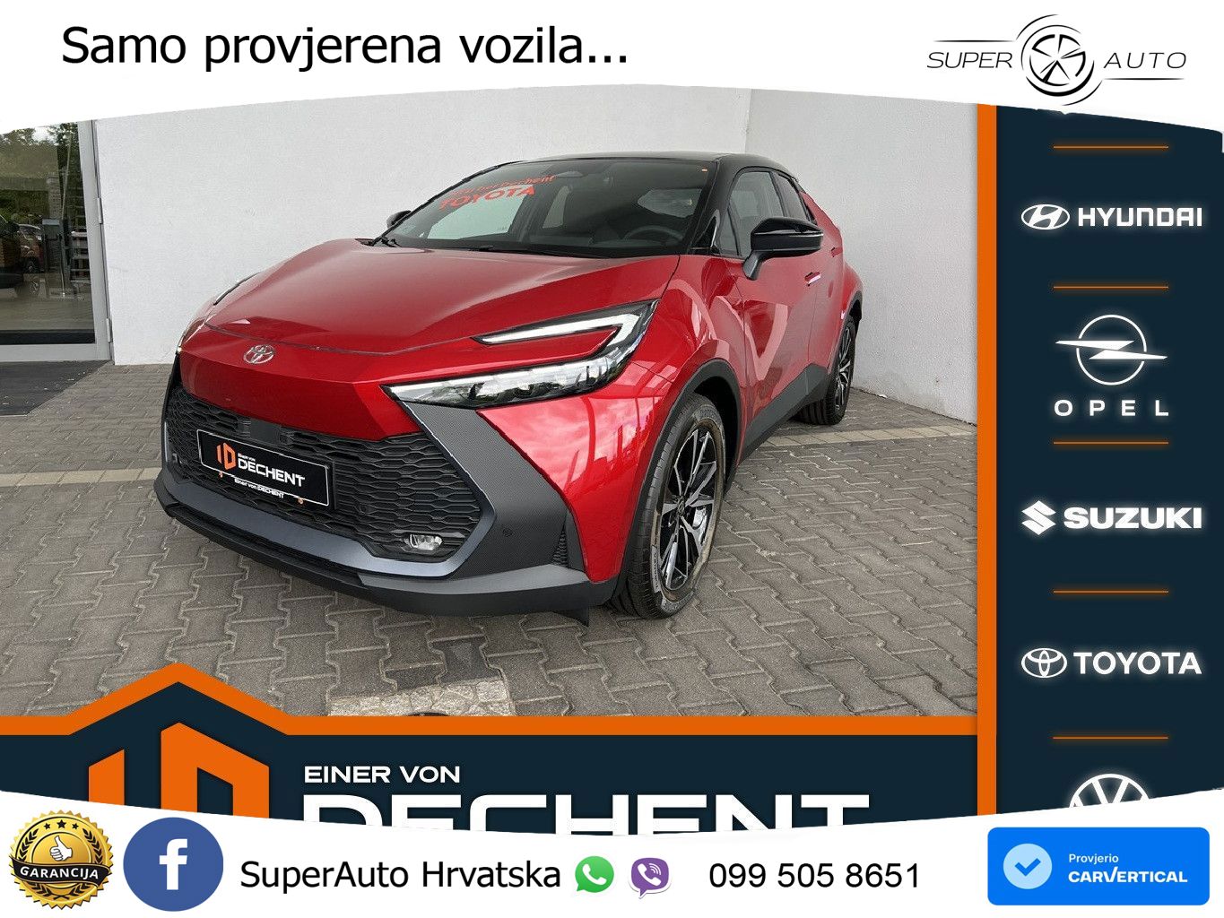 Toyota C-HR 2.0 (198 KS) Hybrid e-CVT Teamplayer LED+GR SJED+ACC