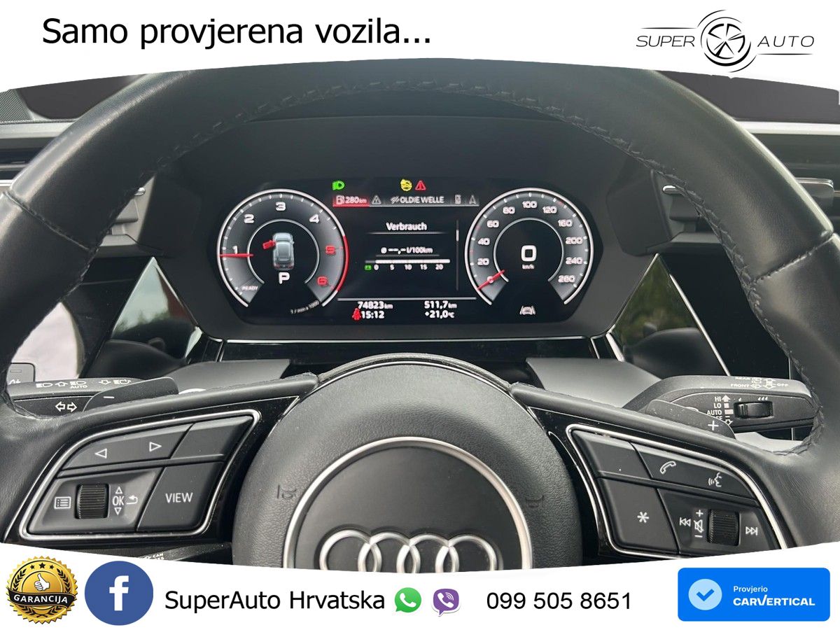 Audi A3 35 TDI (150 KS) S tronic